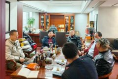 《鬼子来了有猎枪》摄制组走访广东省湖南洞口商会